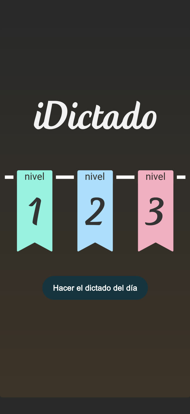 iDictado — el dictado del día