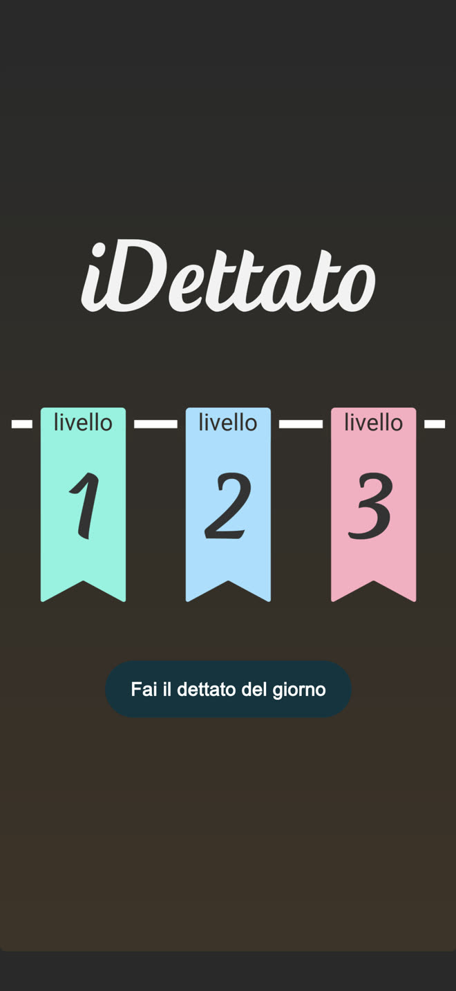 iDettato — il dettato del giorno